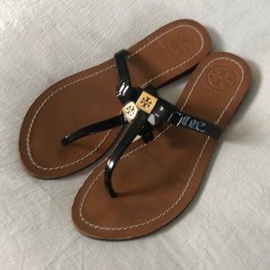 Tory Burch Leighanne Bow Thong Sandal Size 8